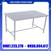 bàn inox hình chữ nhật