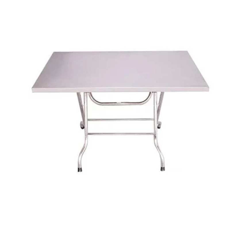 Bàn Inox Vuông 50x80cm Chất Liệu Inox 201 – DN20