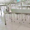 Bộ Bàn Ăn Inox Cho Khu Công Nghiệp DN17