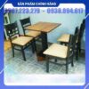 Bộ bàn ăn nhà hàng - DN12