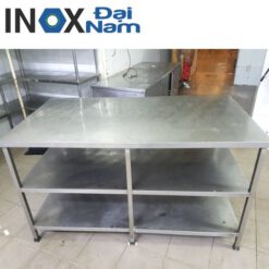 Bàn sơ chế 3 tần