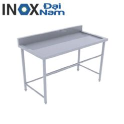 Bàn sơ chế inox 304 chân cố định