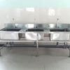 Bồn rửa công nghiệp 3 ngăn inox cao cấp
