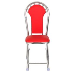 Ghế xếp inox 304 bọc đệm tựa lưng